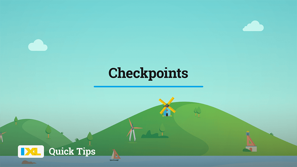 Checkpoints