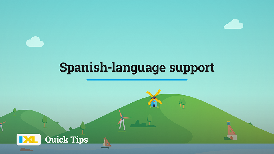Spanish-language support